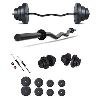 Ecgspor Z Bar 45 kg Dambıl Seti Ve Fitness Ağırlık Seti