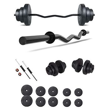 Ecgspor Z Bar 55 kg Dambıl Seti Ve Fitness Ağırlık Seti