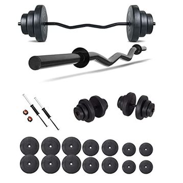 Ecgspor Z Bar 95 kg Dambıl Seti Ve Fitness Ağırlık Seti