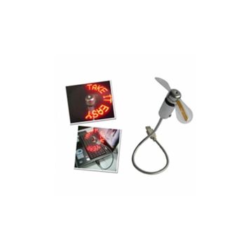 Eclips Mini Fan Yazı Yazan Led Işık Sistemi