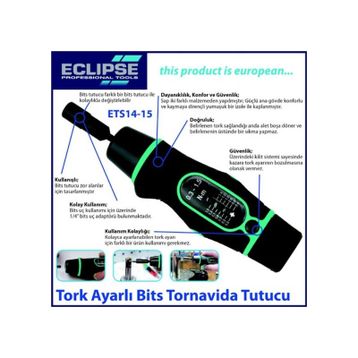 Eclipse ETS14-60 Bits Tutucu Tornavida