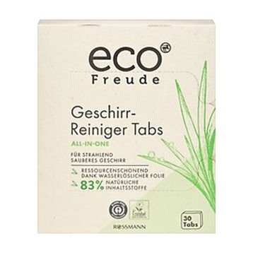 Eco Freude 30 Adet Suda Çözünür Folyo Bulaşık Makinesi Tableti