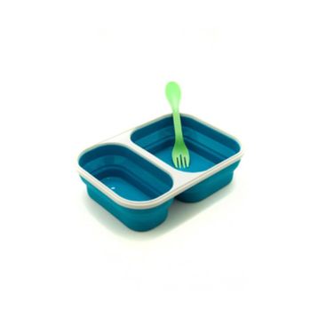 Eco Vessel Smashbox Çift Hazneli Katlanır Tabak