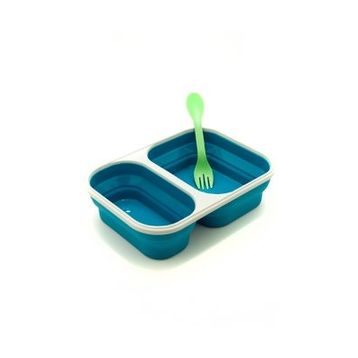 Eco Vessel Smashbox Çift Hazneli Katlanır Tabak