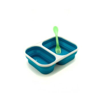 Eco Vessel Smashbox Çift Hazneli Katlanır Tabak