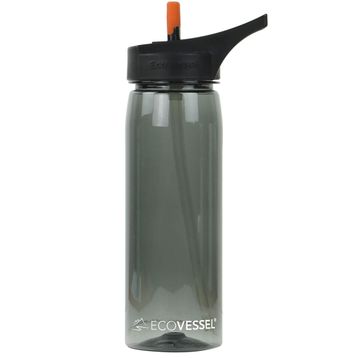 Eco Vessel Tritan Plastik 0.75 lt Siyah Termos