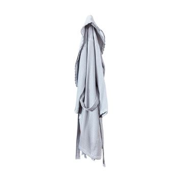 Ecocotton Alessa Gri Kadın Bornoz