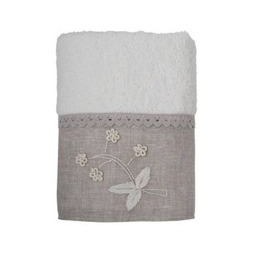 Ecocotton Ayliz Krem Kadın Bornoz