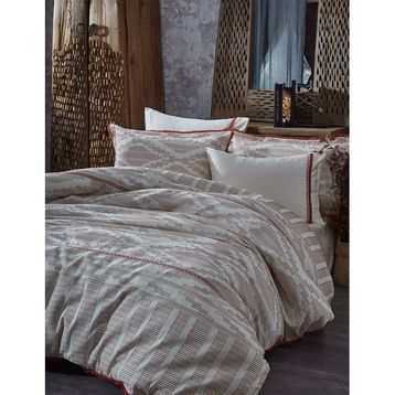 Ecocotton Colossae Multi Terra Organik Pamuk Çift Kişilik Nevresim Takımı