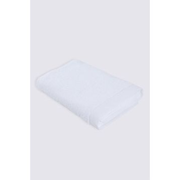 Ecocotton Elena Beyaz 50x80 cm Ayak Havlusu