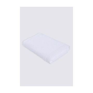 Ecocotton Elena Beyaz 50x80 cm Ayak Havlusu