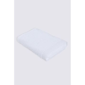 Ecocotton Elena Beyaz 50x80 cm Ayak Havlusu