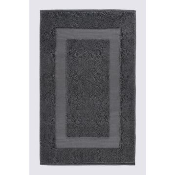 Ecocotton Kaia %100 Organik Pamuk Antrasit 50x80 CM Banyo Paspası