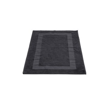 Ecocotton Kaia %100 Organik Pamuk Antrasit 50x80 CM Banyo Paspası