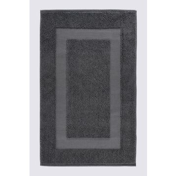 Ecocotton Kaia %100 Organik Pamuk Antrasit 50x80 CM Banyo Paspası