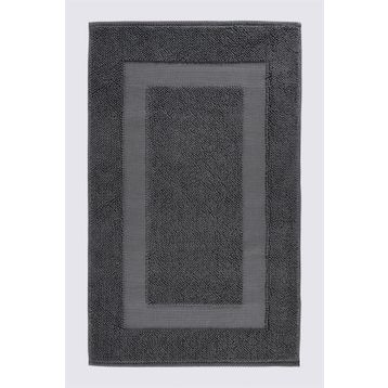 Ecocotton Kaia %100 Organik Pamuk Antrasit 50x80 CM Banyo Paspası