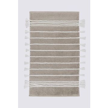 Ecocotton Karnella %100 Organik Pamuk Bej 50x80 CM Banyo Paspası