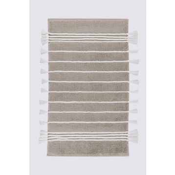 Ecocotton Karnella %100 Organik Pamuk Bej 50x80 CM Banyo Paspası