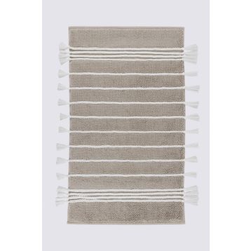 Ecocotton Karnella %100 Organik Pamuk Bej 50x80 CM Banyo Paspası