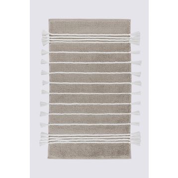Ecocotton Karnella %100 Organik Pamuk Bej 50x80 CM Banyo Paspası