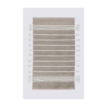Ecocotton Karnella %100 Organik Pamuk Bej 50x80 CM Banyo Paspası