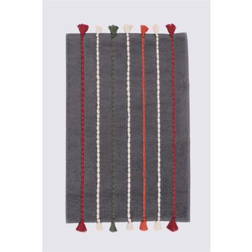 Ecocotton Katari 50x80 cm Antrasit Organik Paspas