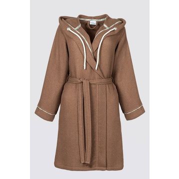 Ecocotton Naia Kahverengi Kadın Bornoz