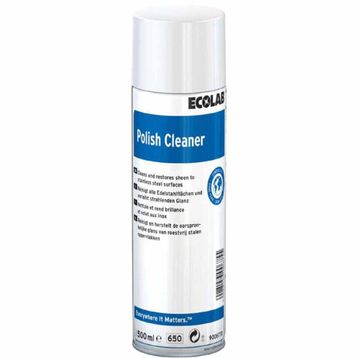 Ecolab S.S.Polish Cleaner 500 ml Paslanmaz Çelik Mamuller İçin Temizlik ve Bakım Ürünü