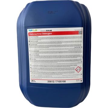 Ecolab Topclin Dishmachine Detergent 20 lt Endüstriyel Bulaşık Makineleri Için Sıvı Deterjan