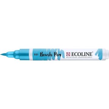 Ecoline Sky Blue Light 551 Brush Pen