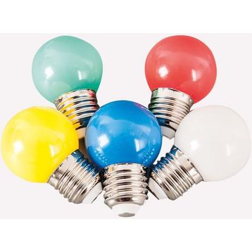 Ecolite 15 W Renkli Klasik E27 Duy Led Ampul
