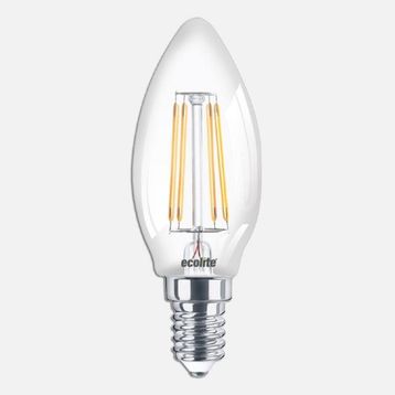 Ecolite C35 6 W Sarı 2700K E14 Filament Led Ampul