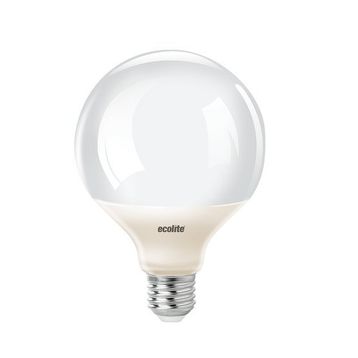 Ecolite Globe G95 12 W Sarı Klasik E27 Duy Led Ampul