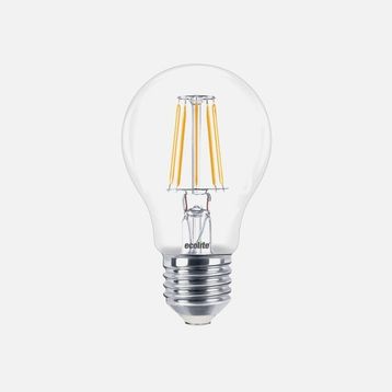 Ecolite Led Filament A60 7W E27 6500K 8'li Led Ampul
