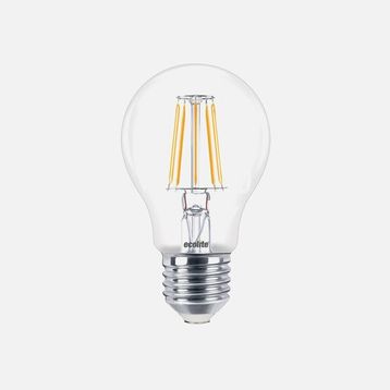 Ecolite Led Filament A60 7W E27 6500K Led Ampul