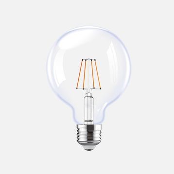 Ecolite Led Filament Globe G125 7W E27 2700K Led Ampul