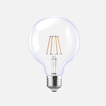 Ecolite Led Filament Globe G125 7W E27 2700K Led Ampul