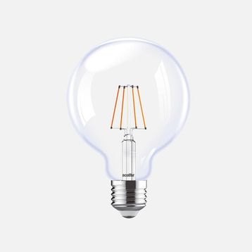 Ecolite Led Filament Globe G125 7W E27 2700K Led Ampul
