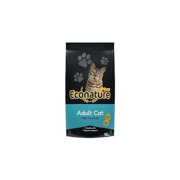Econature Plus Balıklı 15 kg Yetişkin Kuru Kedi Maması