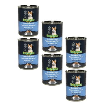 Econature Tavuk Etli Konserve Yetişkin 6 x 400 gr Kedi Maması