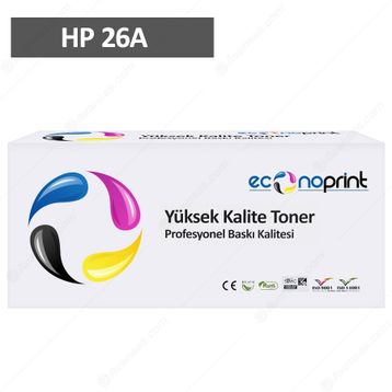 Econoprint HP 26A CF226A Siyah Toner
