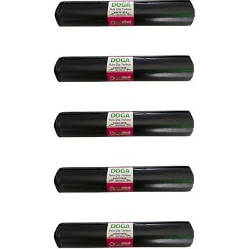 Ecoplast 240 L 700 gr 10'lu 120x150 cm Siyah Hantal Konteyner Çöp Torbası (3 adet)