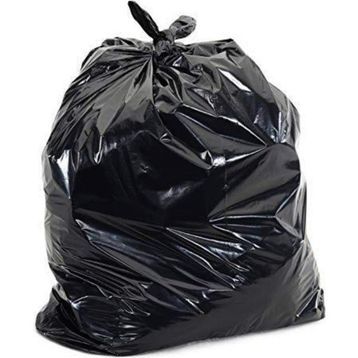 Ecoplast 240 lt 100x150 cm 600 gr 10 Adetlik 1 Rulo Siyah Hantal Konteyner Çöp Torbası