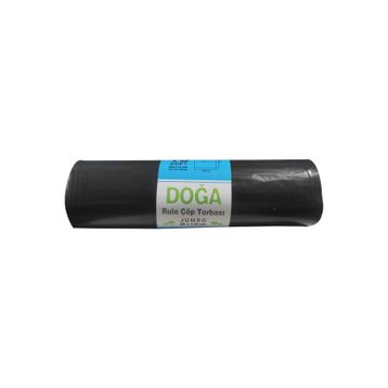 Ecoplast 400 gr 90 lt 80x110 cm 10 Adetlik 1 Rulo Battal Boy Çöp Torbası Poşeti (10 adet)