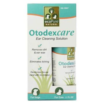 EcoPure 65 ml Otodex Kedi ve Köpek Kulak Temizleme Solüsyonu