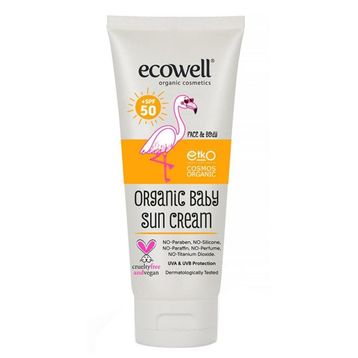 Ecowell Organik Spf 50+ 110 g Bebek Güneş Kremi