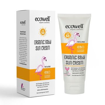 Ecowell Organik Spf 50+ 110 g Bebek Güneş Kremi