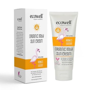 Ecowell Organik Spf 50+ 110 g Bebek Güneş Kremi