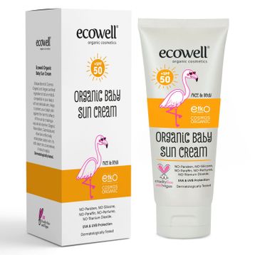 Ecowell Organik Spf 50+ 110 g Bebek Güneş Kremi