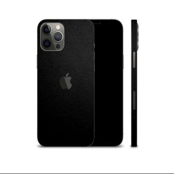 Ecr Mobile iPhone 12 Pro Mat Siyah Arka Kaplama